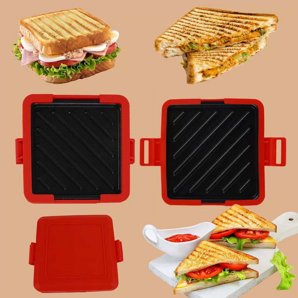Toastiva™ - Microwave Sandwich Baking Tray